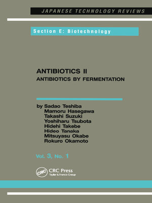 cover image of Antibiotics II